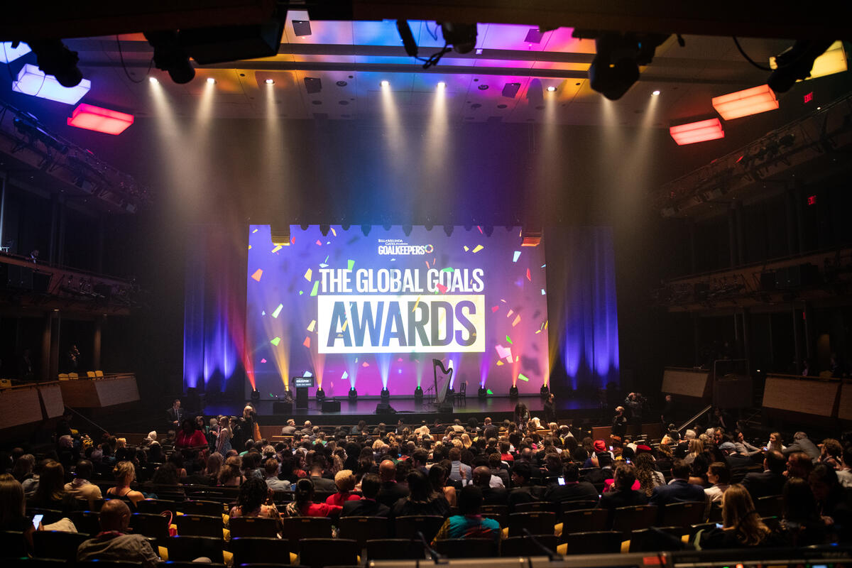 The Goalkeepers 2022 Global Goals Awards. ©Gates Archive/Kevin Hagen